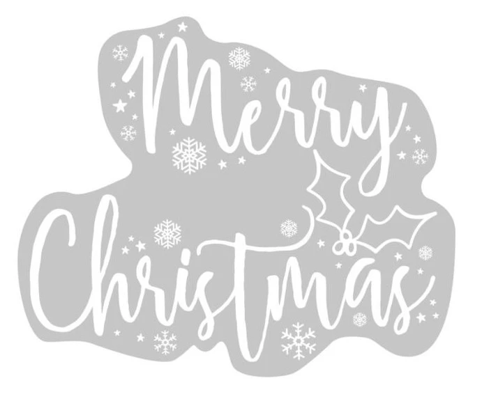 Ginger Ray 2 Stickers Fenêtre Village D'hiver Joyeux Noël 2 Ginger Ray 2 Stickers Fenêtre Village D'hiver Joyeux Noël – Image 2