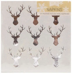 Ginger Ray 20 Serviettes Argentées Cerf De Noël Mindful 5 Ginger Ray 20 Serviettes Argentées Cerf De Noël Mindful -Ginger Ray Soldes Boutique 20 silberne mindful christmas hirsch servietten 3 1280x1280