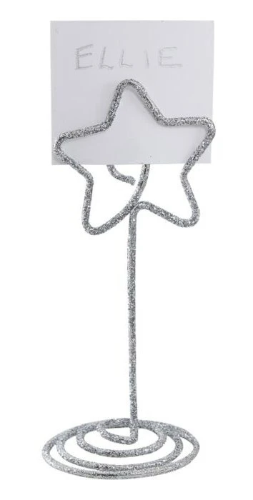 Ginger Ray 6 Porte-cartes étoile De Noël Brillants 1 Ginger Ray 6 Porte-cartes étoile De Noël Brillants