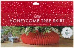 Ginger Ray Socle De Sapin De Noël Eco Nid D'abeille Rouge 50cm -Ginger Ray Soldes Boutique eco waben weihnachtsbaumsockel rot 50cm 3M4JK1OAnyHYw5 1280x1280