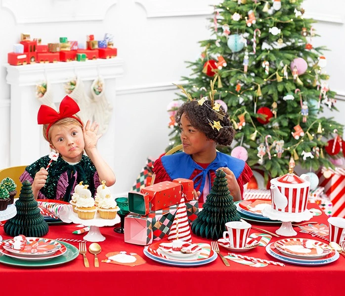 Partydeco Suspension Arbre De Noël En Nid D'abeille 24cm 6 Partydeco Suspension Arbre De Noël En Nid D'abeille 24cm – Image 6