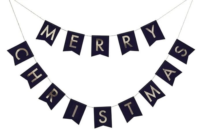 Ginger Ray Guirlande De Noël DIY élégante 2m 1 Ginger Ray Guirlande De Noël DIY élégante 2m