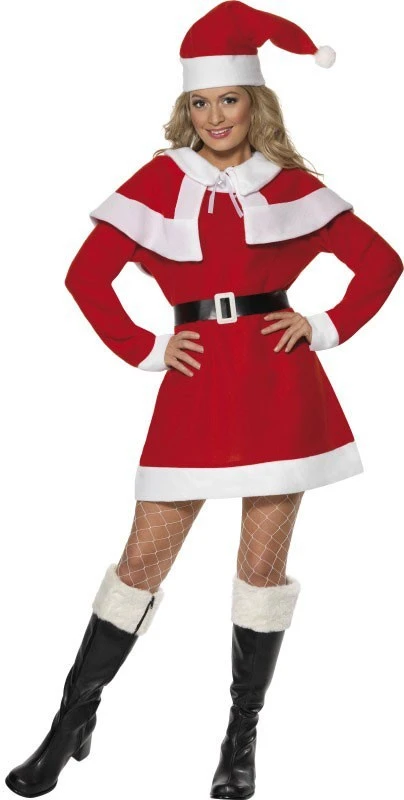 Smiffys Costume De Noël Pour Femme Santa Lady 1 Smiffys Costume De Noël Pour Femme Santa Lady