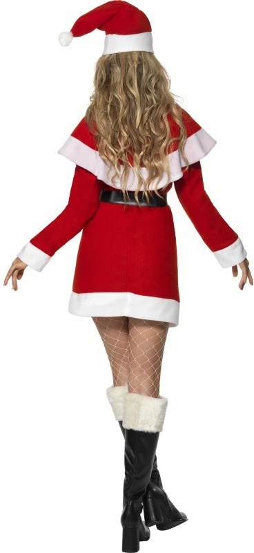 Smiffys Costume De Noël Pour Femme Santa Lady 3 Smiffys Costume De Noël Pour Femme Santa Lady – Image 3