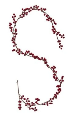 Ginger Ray Guirlande De Baies De Noël Maison De Campagne 1,8m