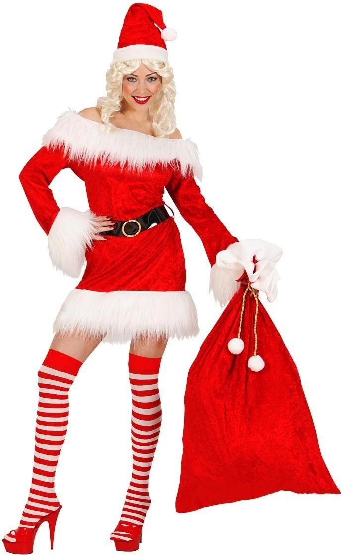 WIDMANN Sac De Noël Rouge 60 X 100 Cm 2 WIDMANN Sac De Noël Rouge 60 X 100 Cm – Image 2