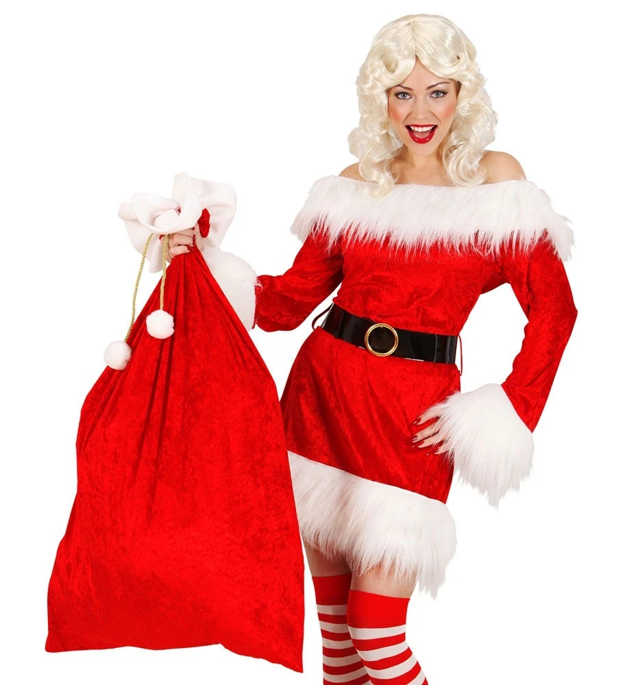 WIDMANN Sac De Noël Rouge 60 X 100 Cm 4 WIDMANN Sac De Noël Rouge 60 X 100 Cm – Image 4