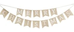 Ginger Ray Guirlande De Noël Rustique 2.5m