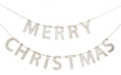 Ginger Ray Guirlande En Bois De Noël Rustique 1.5m