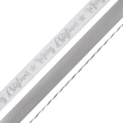 Ginger Ray Silver Home Pour Les Rubans Cadeaux De Noël