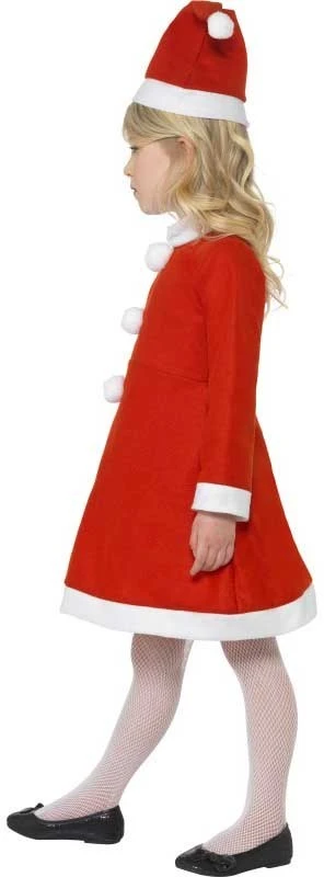 Smiffys Déguisement Fillette De Noël Santa Clara Pour Enfant 2 Smiffys Déguisement Fillette De Noël Santa Clara Pour Enfant – Image 2