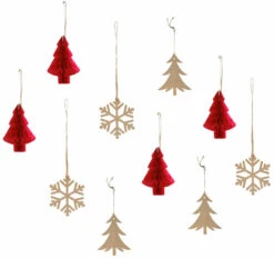 Ginger Ray Ensemble De Bijoux De Noël 10 Pièces