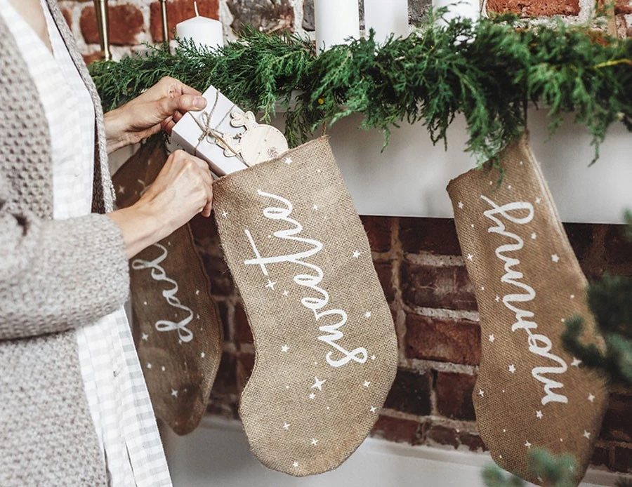 Partydeco Chaussette De Noël Sweetie 39,5 Cm 2 Partydeco Chaussette De Noël Sweetie 39,5 Cm – Image 2